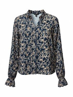 SHEIN Floral Blouse – Large